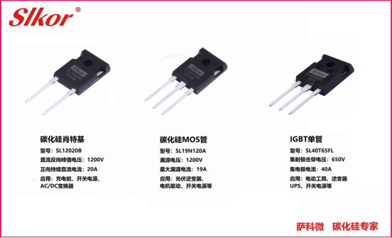 薩科微碳化硅MOS管、IGBT單管圖