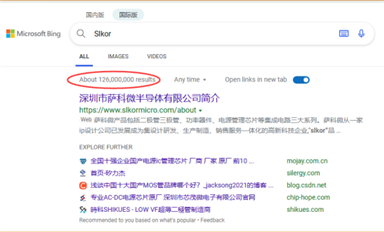 驚喜?。lkor必應(yīng)Bing搜索索引量破1.2億！薩科微品牌國際推廣邁入新臺(tái)階！